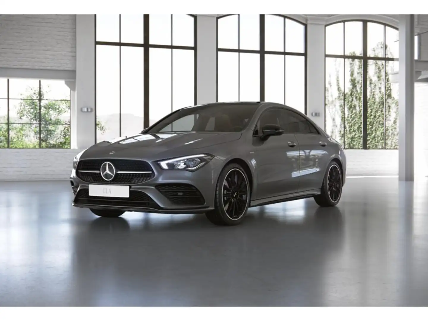 Mercedes-Benz CLA 250 Coupé Edition 2020 AMG Night+Pano+RüKam Grau - 1