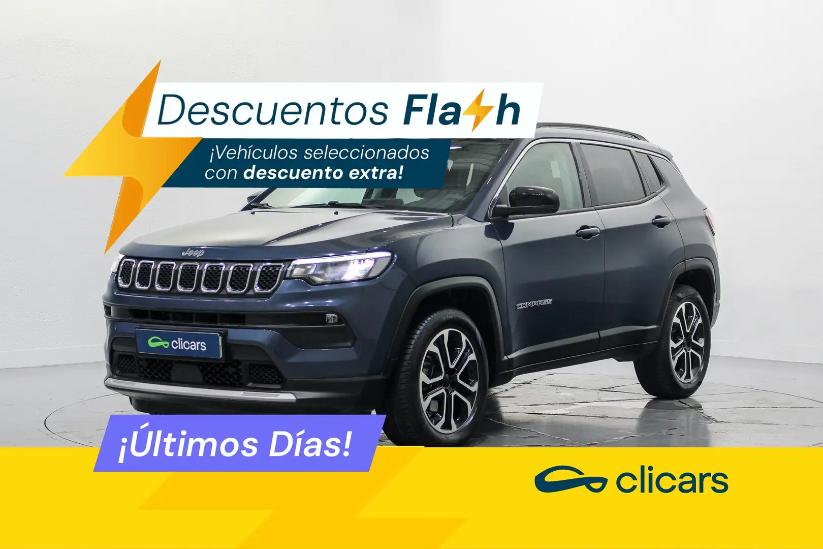 Jeep Compass 1.5 MHEV Limited FWD DCT Azul - 1