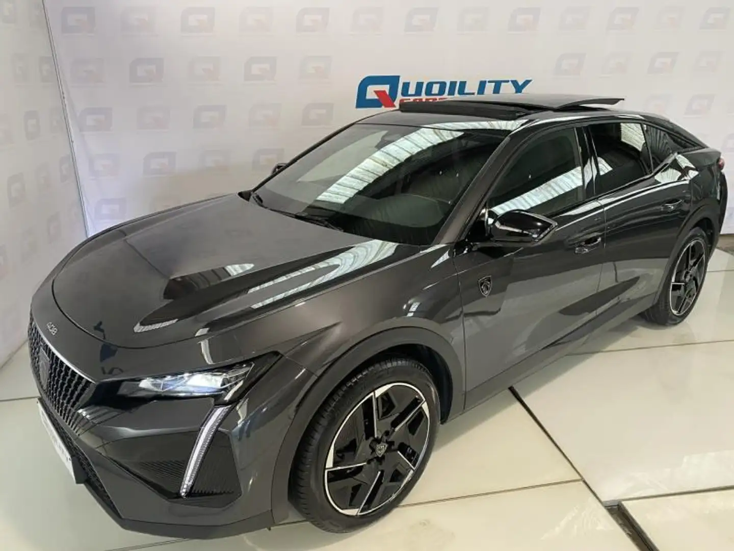 Peugeot 408 GT Plug-in Hybrid Grijs - 1