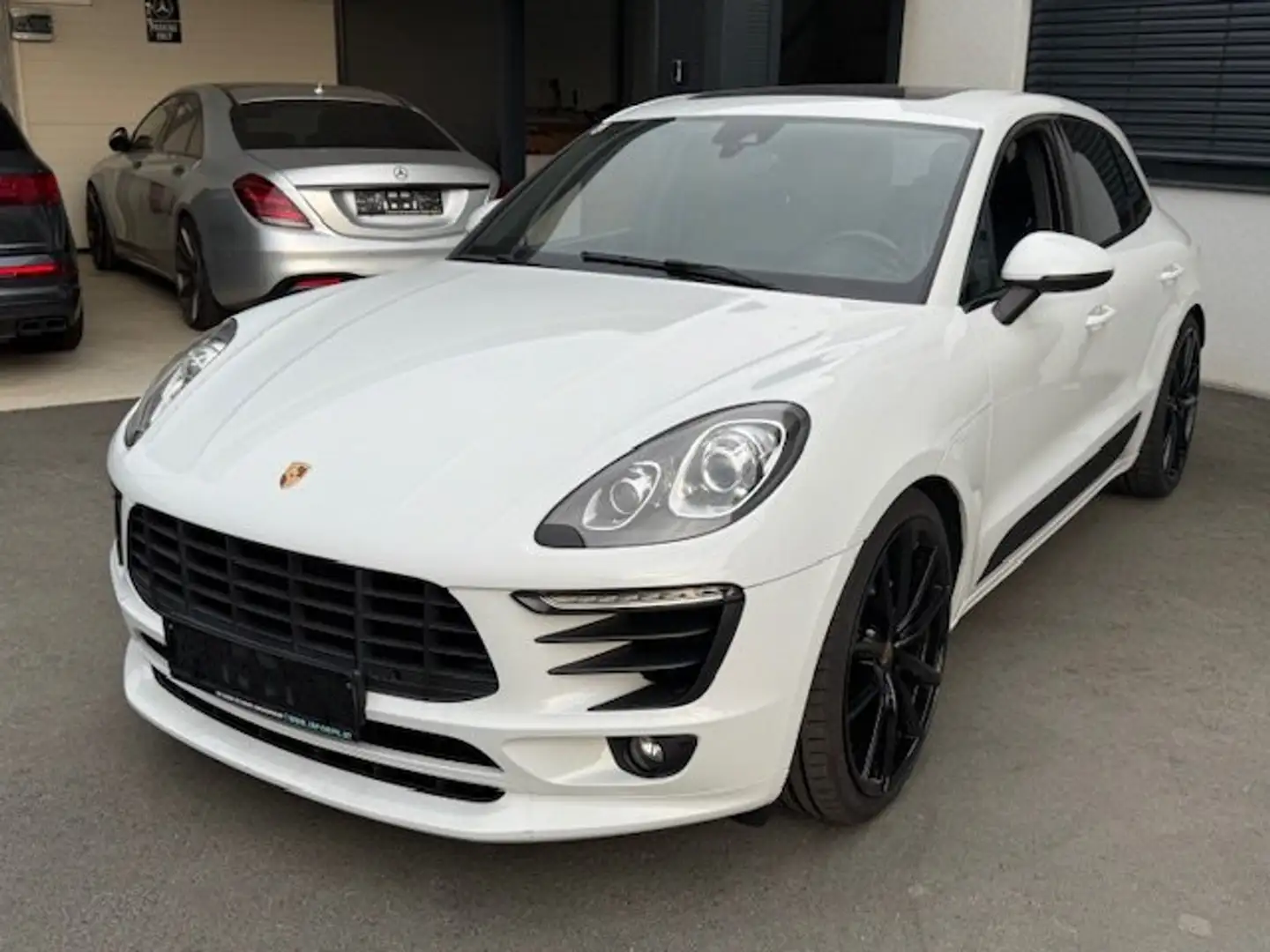 Porsche Macan S Diesel Weiß - 1