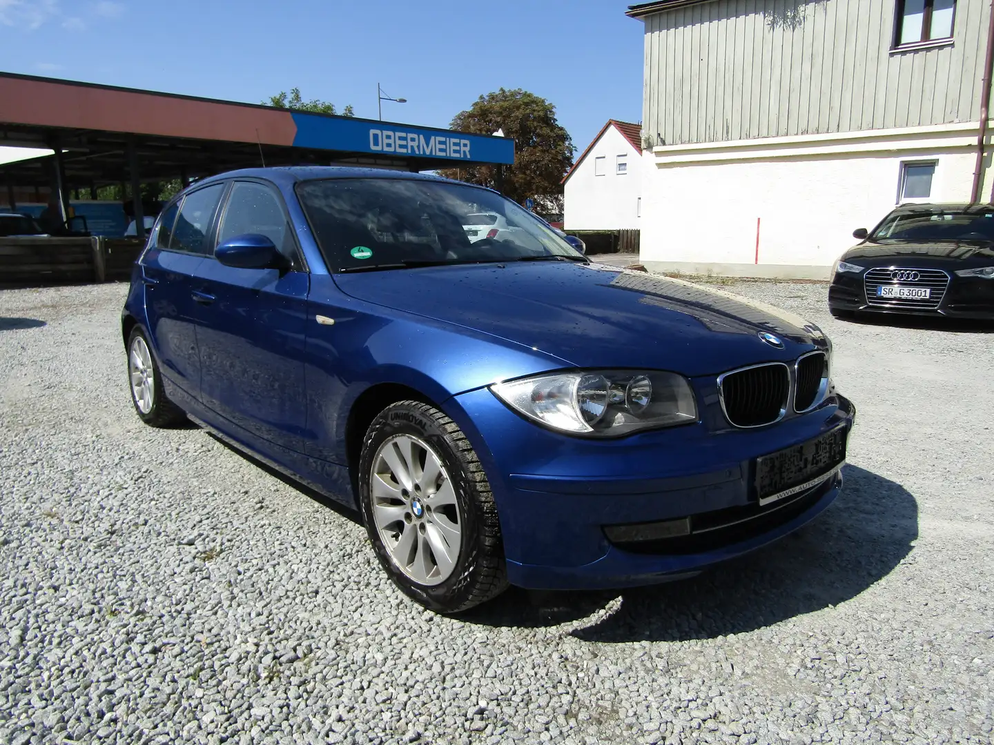 BMW 118 118d DPF Aut. Navi Edition Lifestyle Bleu - 1