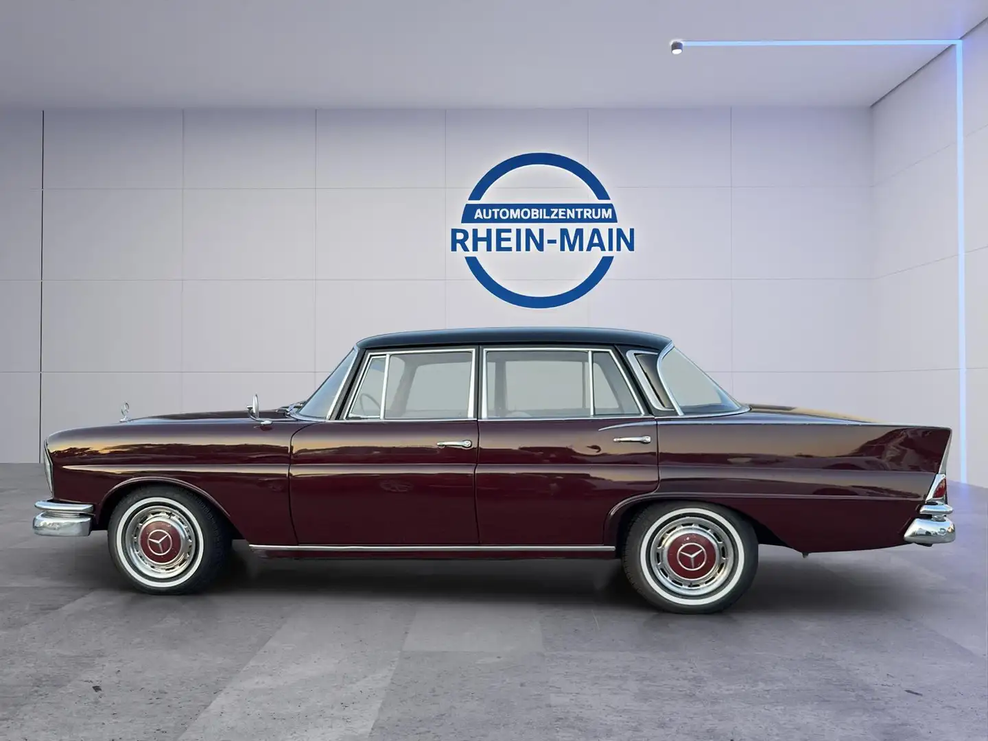 Mercedes-Benz 220 SB BLICKFANG! BORDEAUX ROT Rouge - 2