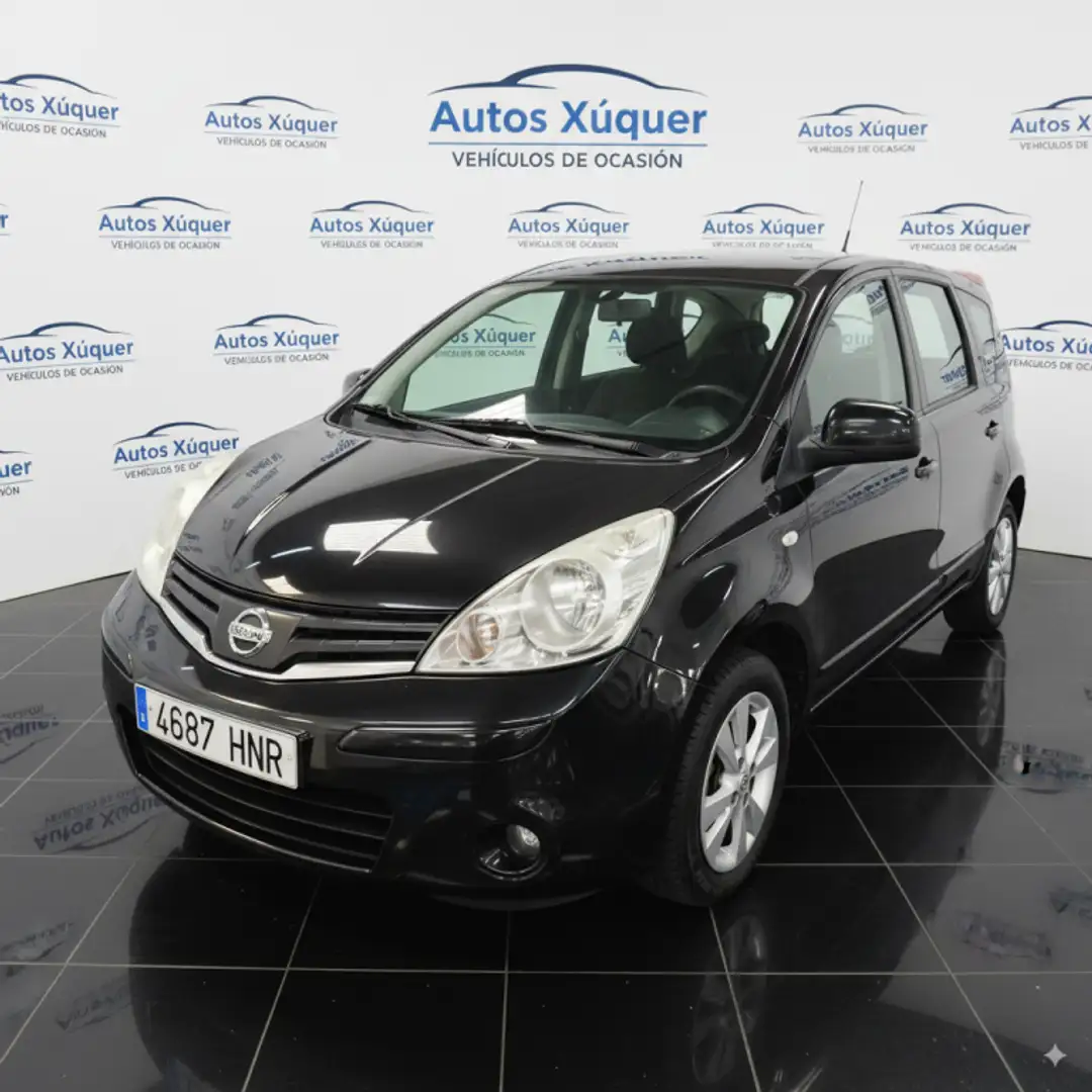 Nissan Note Berlina Manual de 5 Puertas Negro - 1