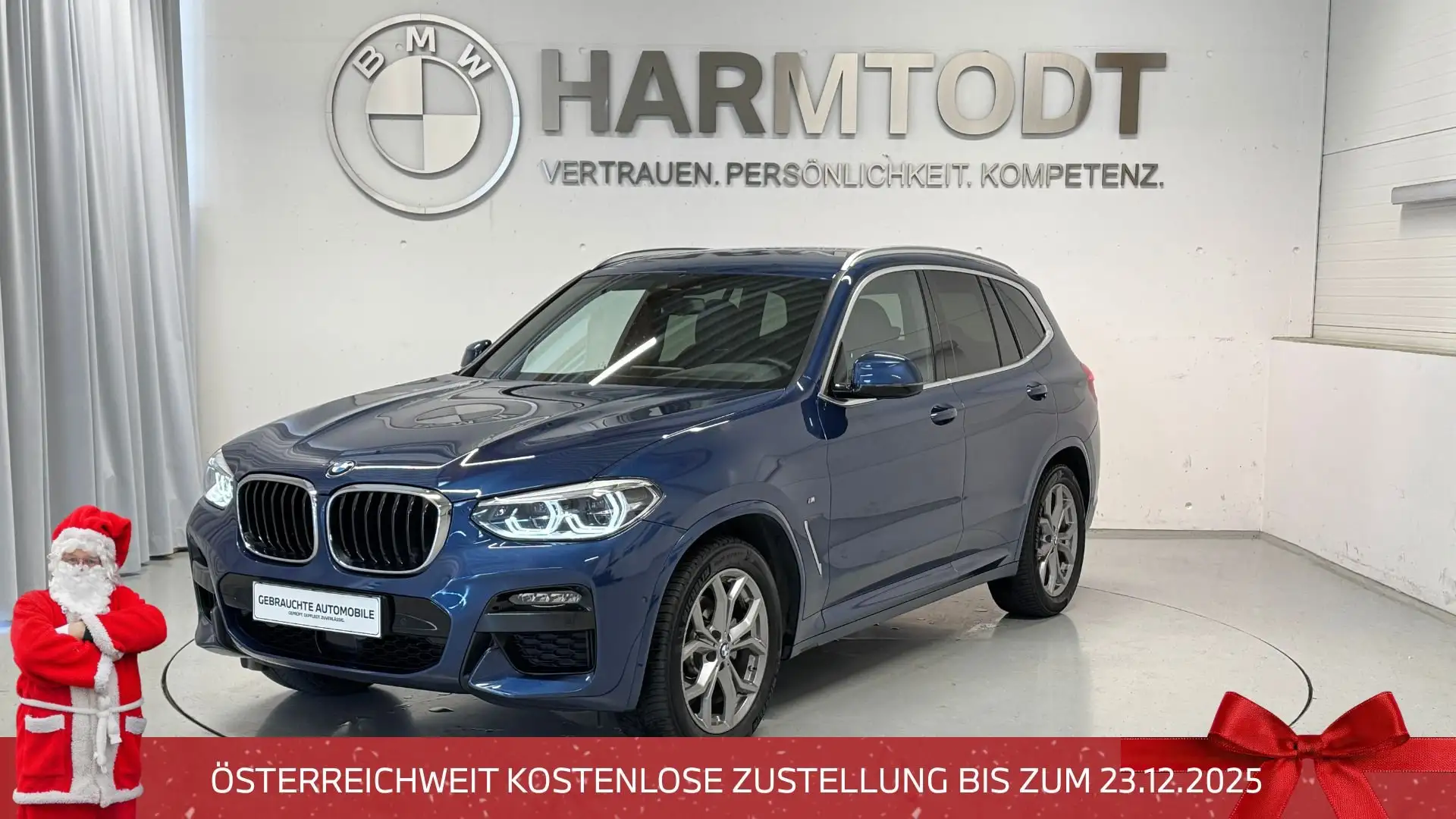 BMW X3 xDrive20d Blau - 1