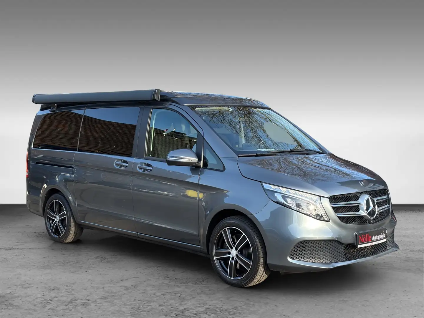 Mercedes-Benz V 300 4M Marco Polo 360° StdHz Küche AHK Distro Grau - 2