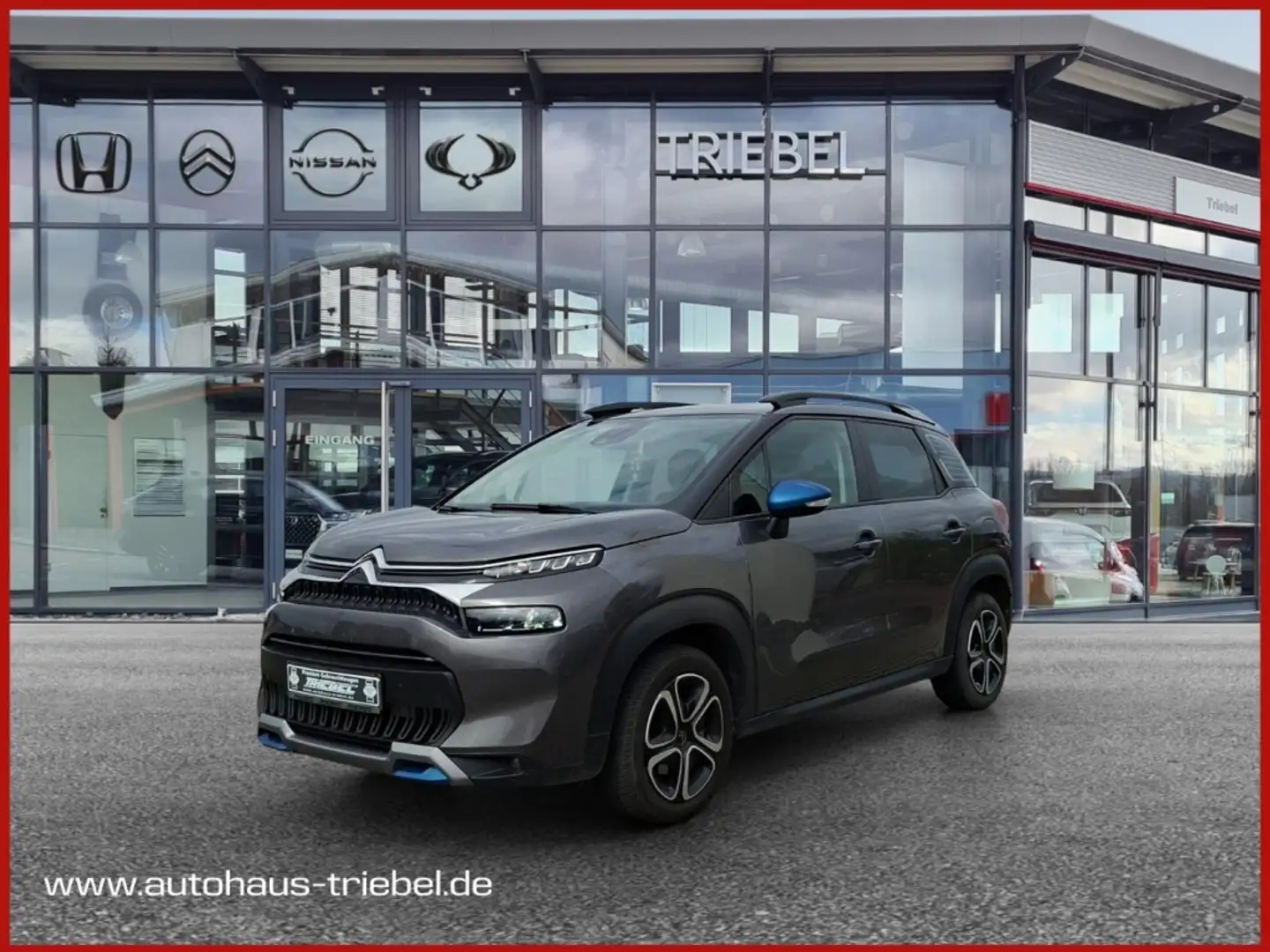 Citroen C3 Aircross FeelPack 1.2 PT130 °LED°AAC°SHZ°AHK°Allwetter Gris - 1