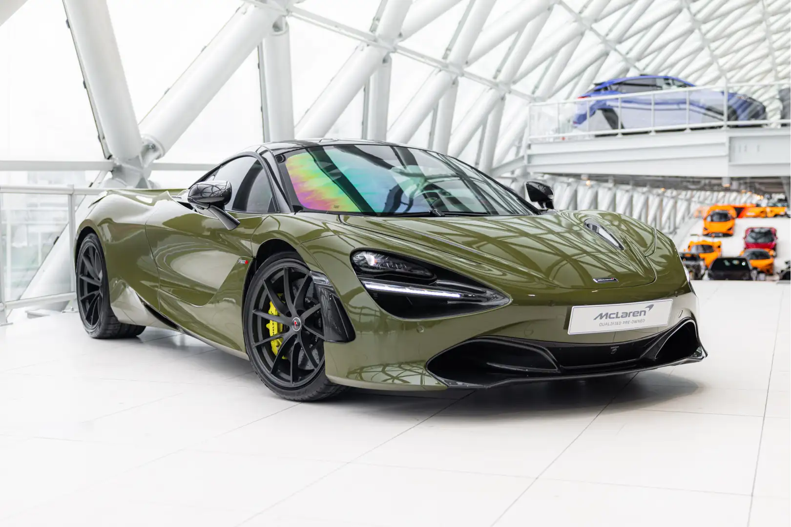 McLaren 720S 4.0 V8 Performance | CF Pack 1/2/3 | Carbon Roof | Blauw - 1