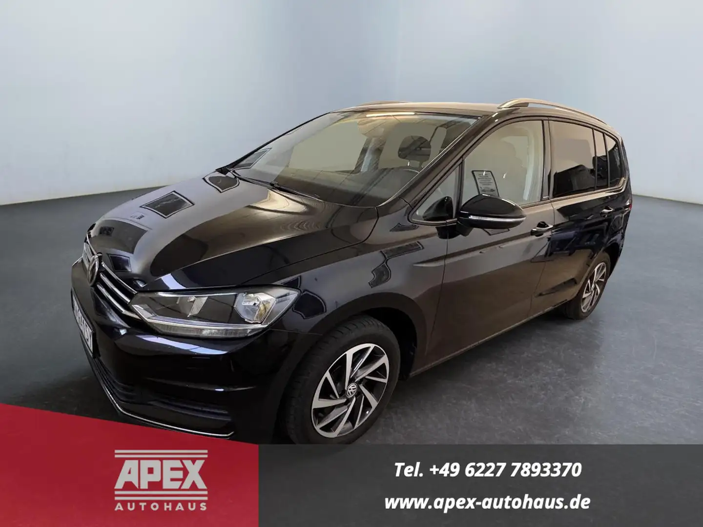 Volkswagen Touran 1.5 TSI IQ.DRIVE DSG Navi 7 Sitzer AHK Garantie... Schwarz - 1