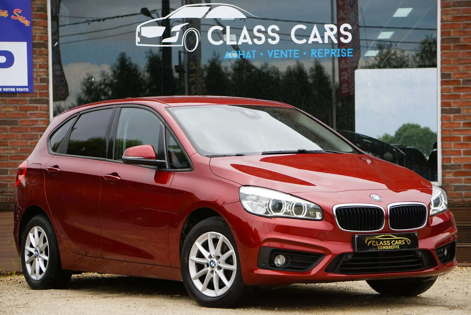 BMW 216 Active Tourer NAVI PRO PDC HEAD UP CLIM LED EU6B Rood - 2