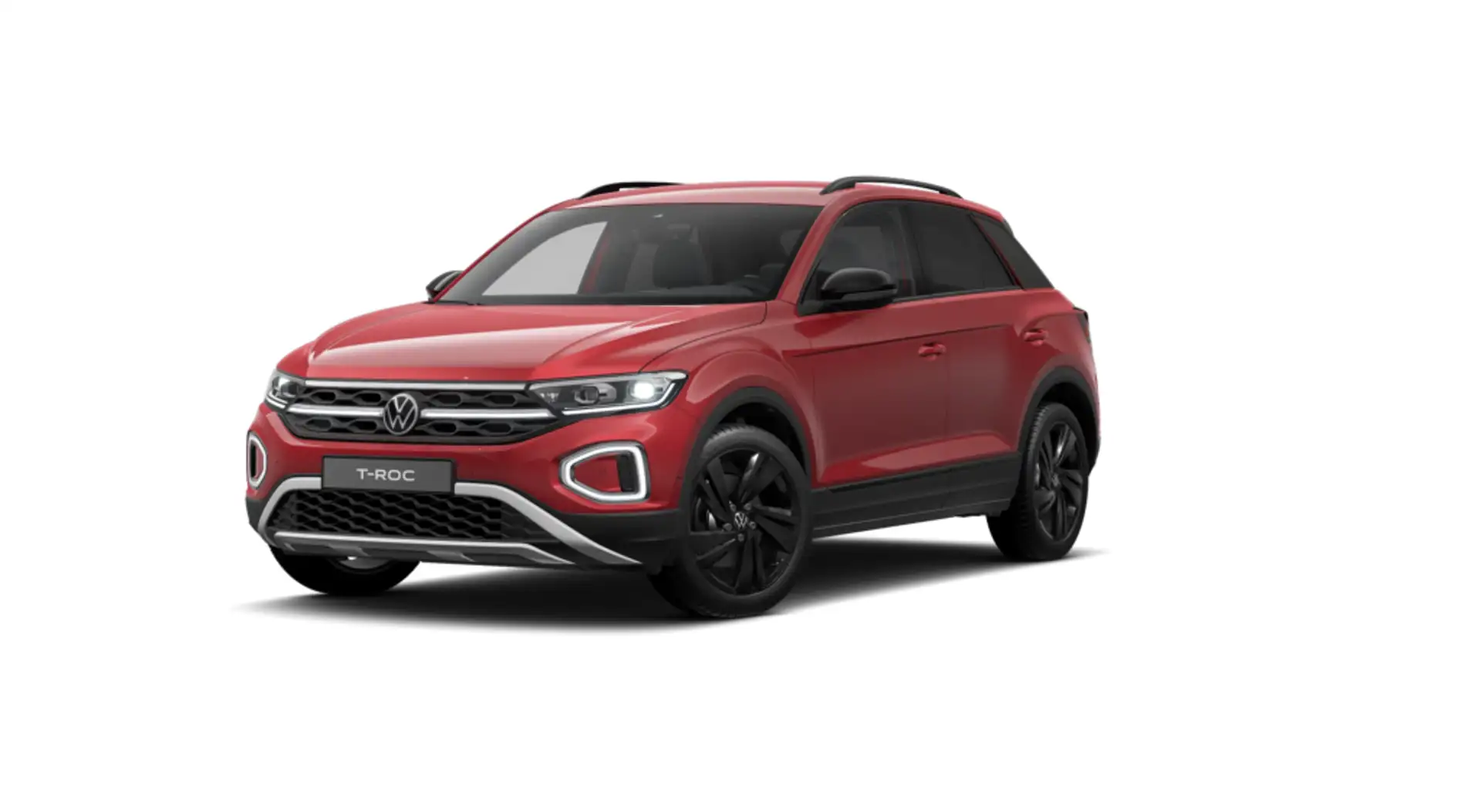 Volkswagen T-Roc 2.0TDI Dark Line 110 kW 4Motion DSG7 Rojo - 1
