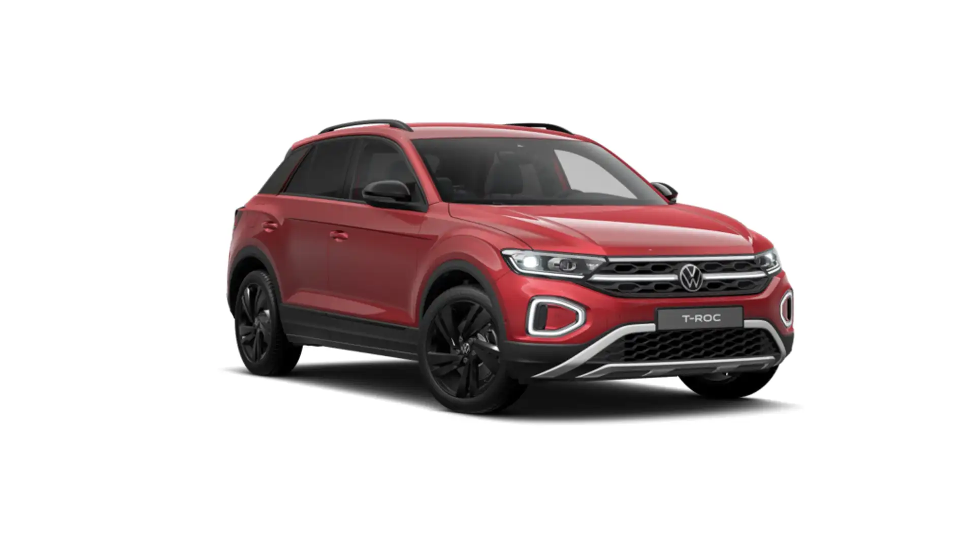 Volkswagen T-Roc 2.0TDI Dark Line 110 kW 4Motion DSG7 Rojo - 2
