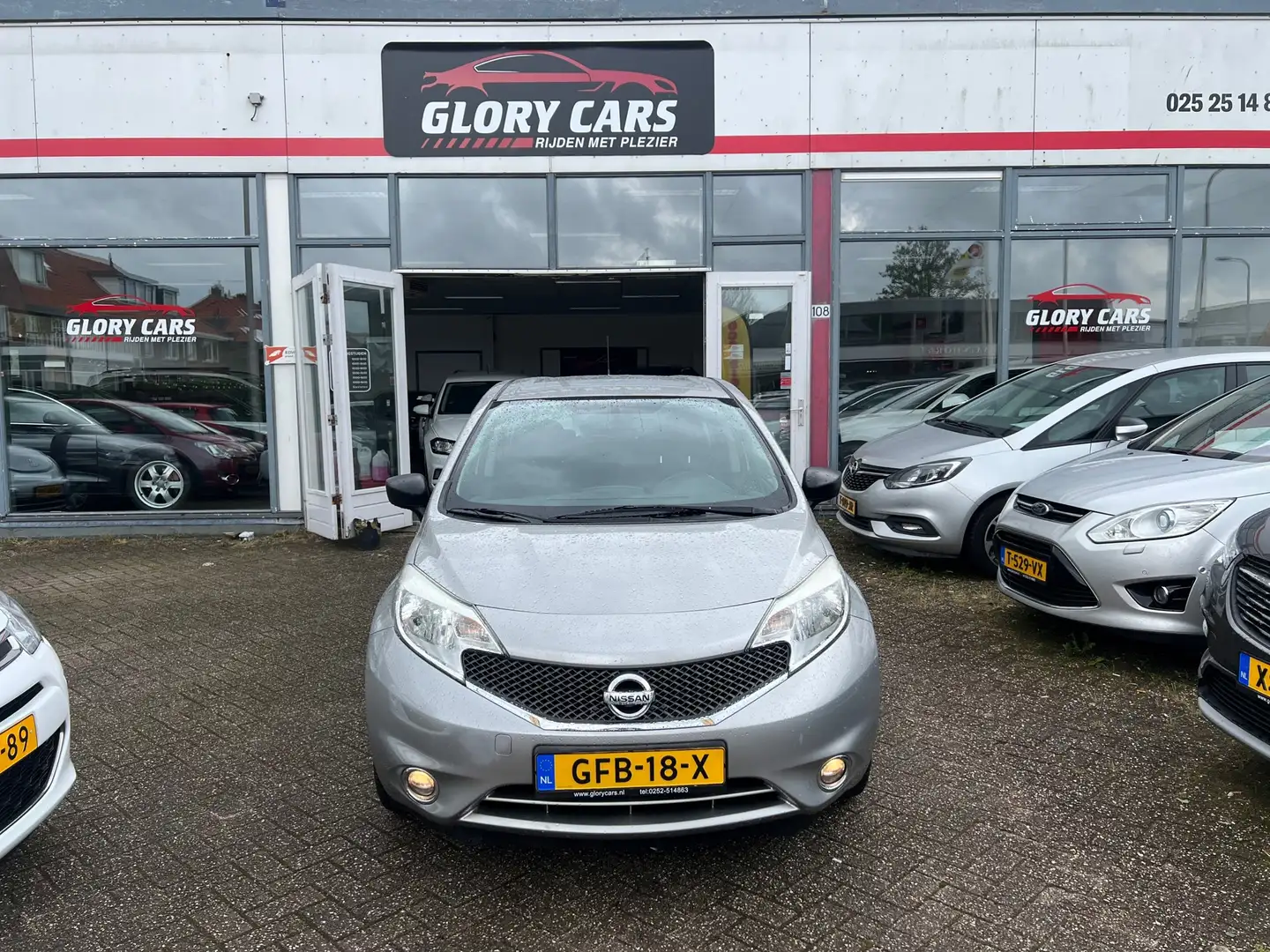 Nissan Note 1.2 Connect Edition AIRCO-ELEKT.RAMEN-CRUISE Grijs - 1
