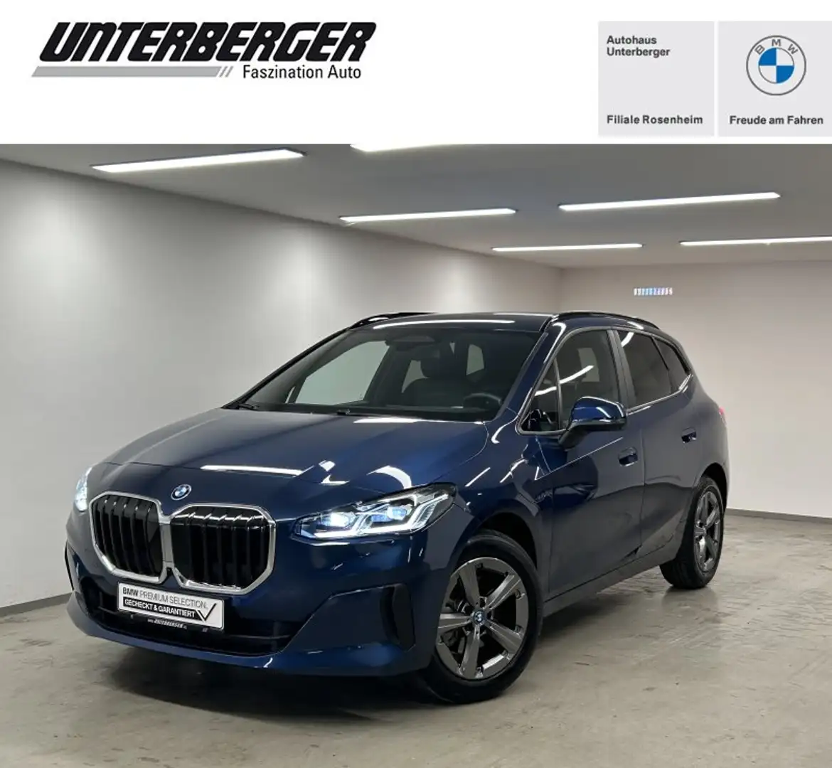 BMW 225 e xDrive Active Tourer Head-Up AHK DAB LED WLAN Blau - 1