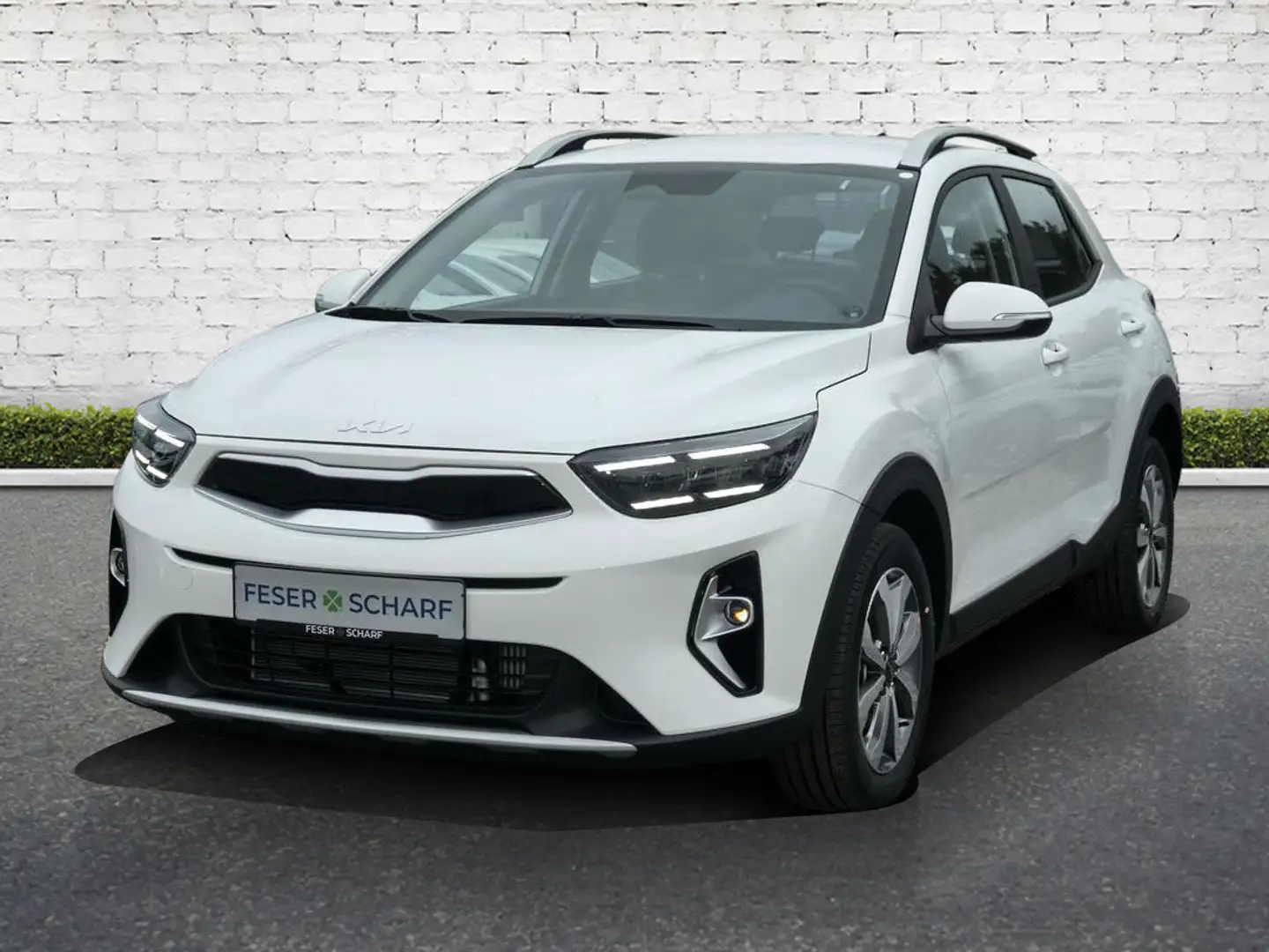 Kia Stonic 1.0T VISION LED Navi Sitzhzg. Tempomat Weiß - 1