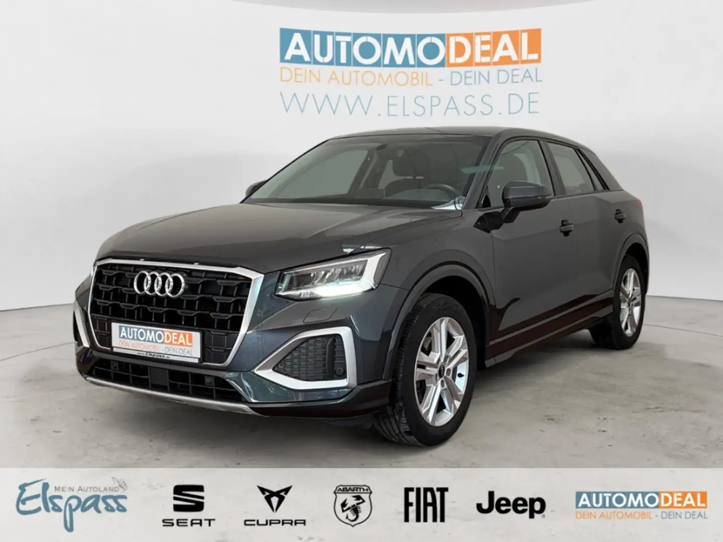 Audi Q2 advanced NAV LED DIG-DISPLAY SITZ.HZG TEMPOMAT APP Grijs - 1