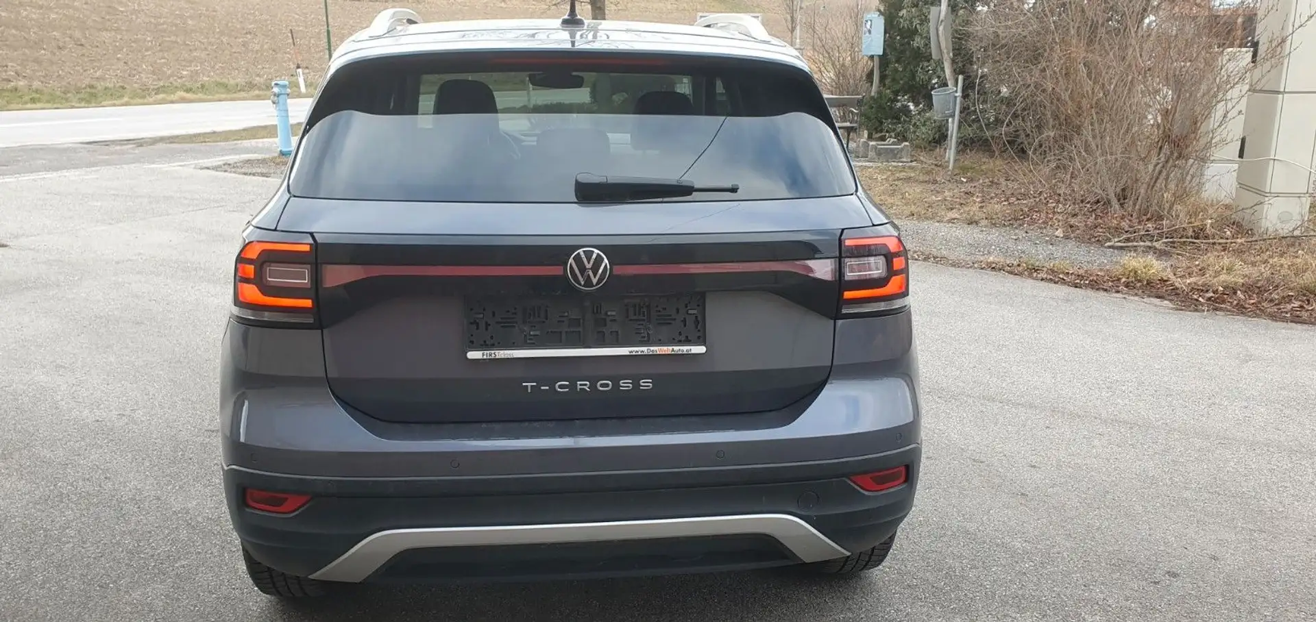 Volkswagen T-Cross 1.0 TSI  DSG Style/Navi/LED/Leder, fahrb Gris - 2