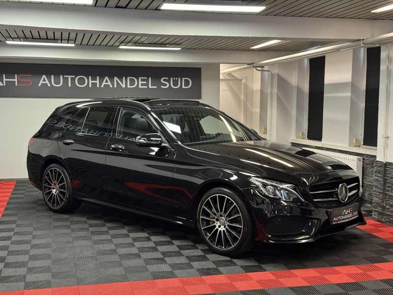 Mercedes-Benz C 250 d T 4M*AMG-LINE*LUFT*PANO*HUD*AHK* — photo 2