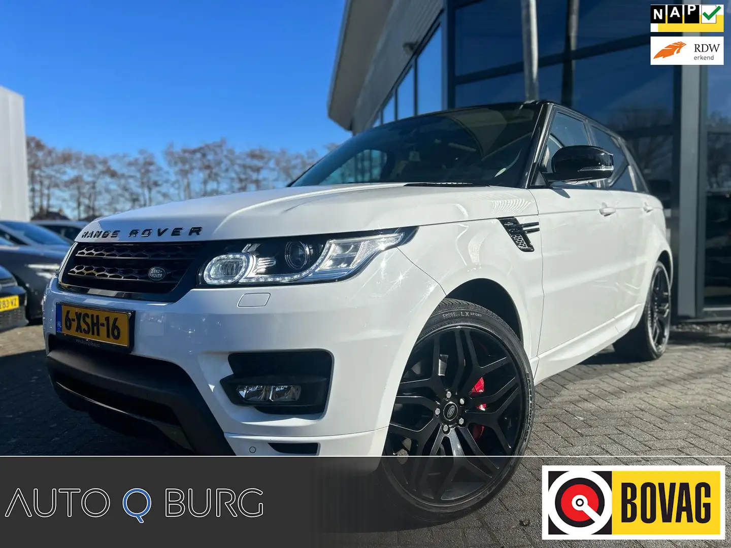 Land Rover Range Rover Sport 3.0 SDV6 Autobiography Dynamic | Luchtvering | Aut Wit - 1