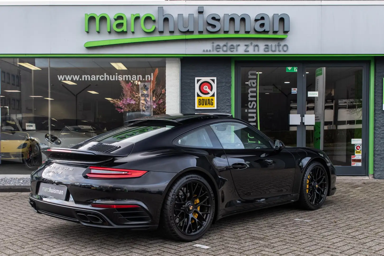 Porsche 991 3.8 Turbo S / PANODAK / ACC / LIFT Zwart - 2