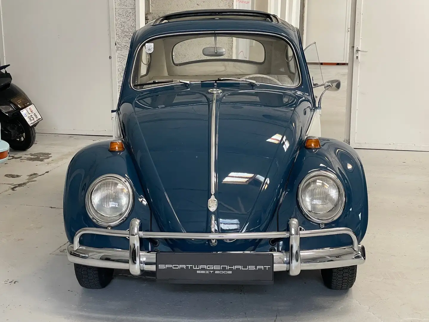 Volkswagen Käfer Type 11 Faltdach*Ö-Erstauslieferung*restauriert Blau - 2