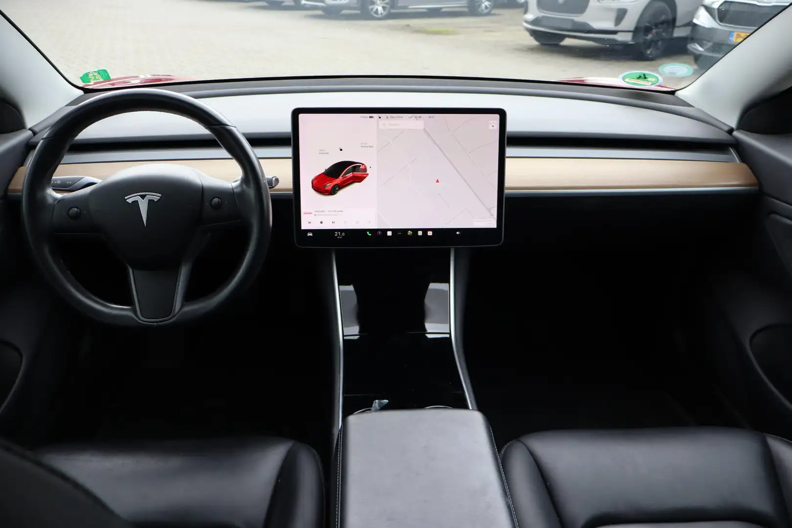 Tesla Model 3 Long Range AWD 75 kWh Panoramadak, Trekhaak, Camer Rouge - 2