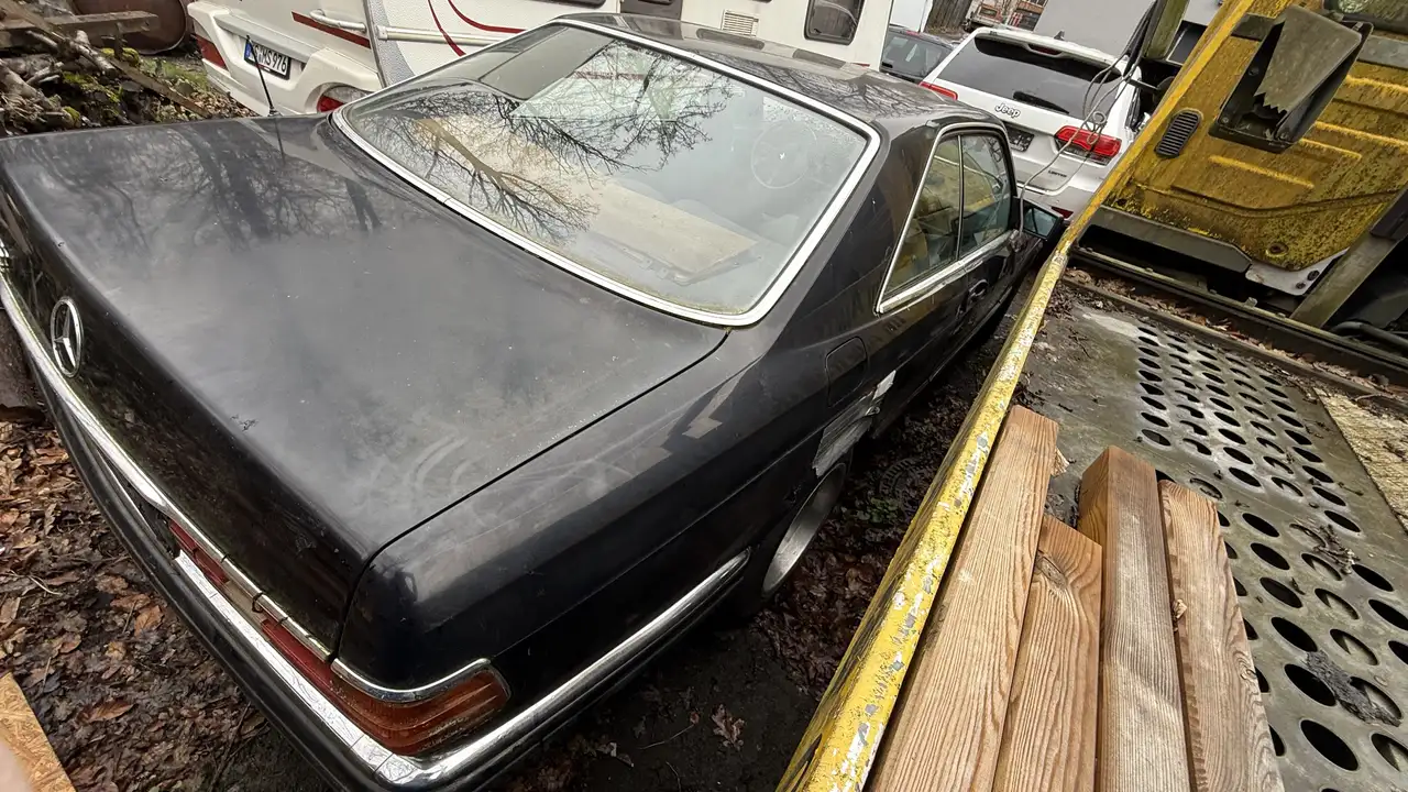 Mercedes-Benz 500 Mercedes 500sec ATM 380 2.Hand Restaurationsobjekt, foto 7
