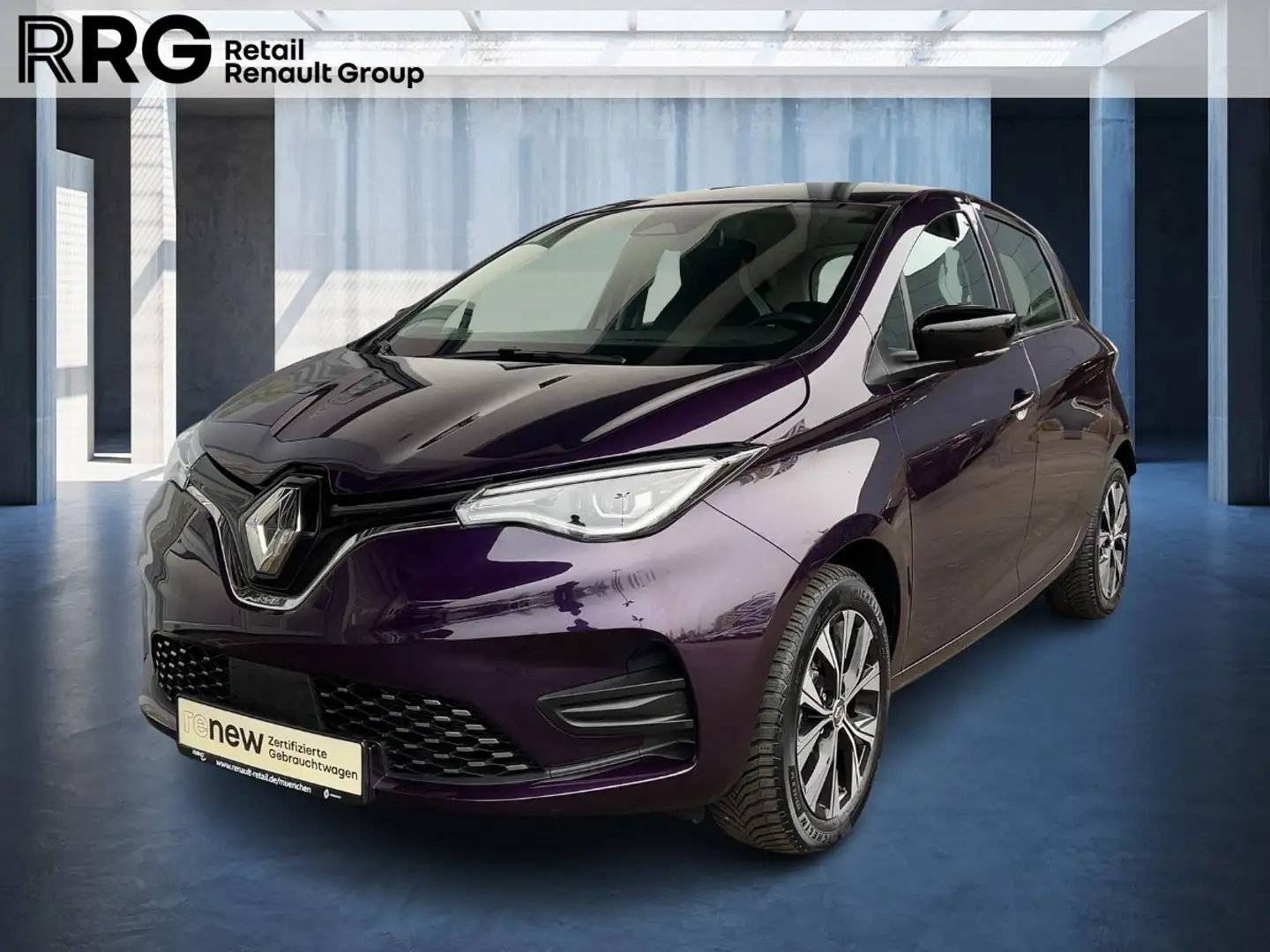Renault ZOE R110 Evolution EV50 (Kauf-Batterie) CCS Paars - 1