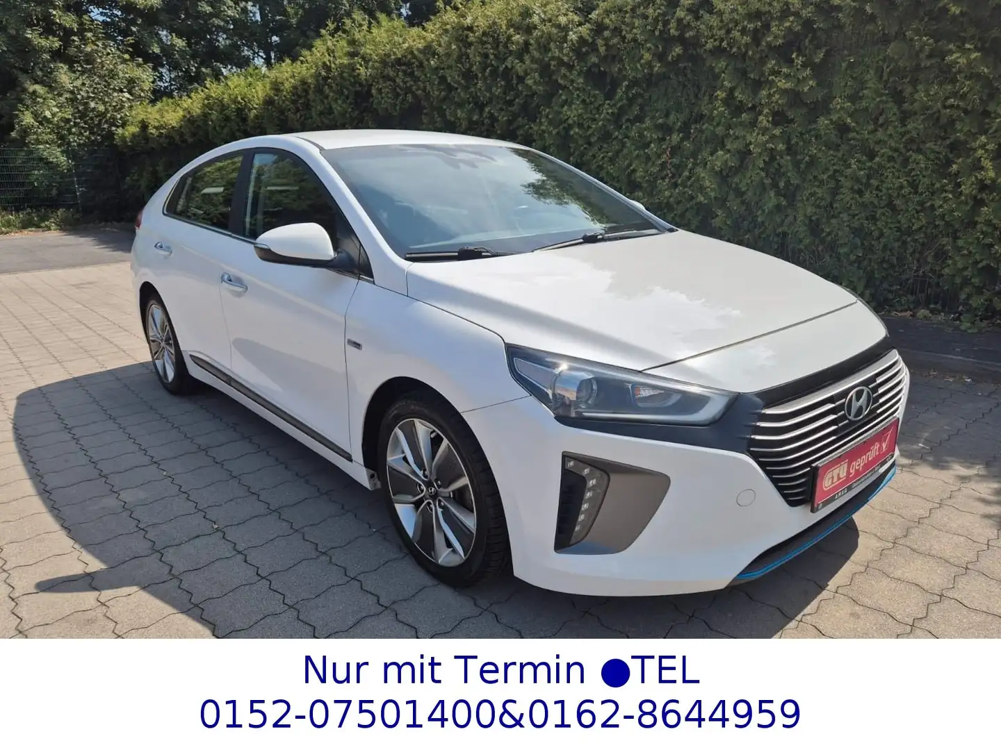 Hyundai IONIQ Ioniq Style Hybrid*NAV*R-CAM*S-HEFT Bianco - 1