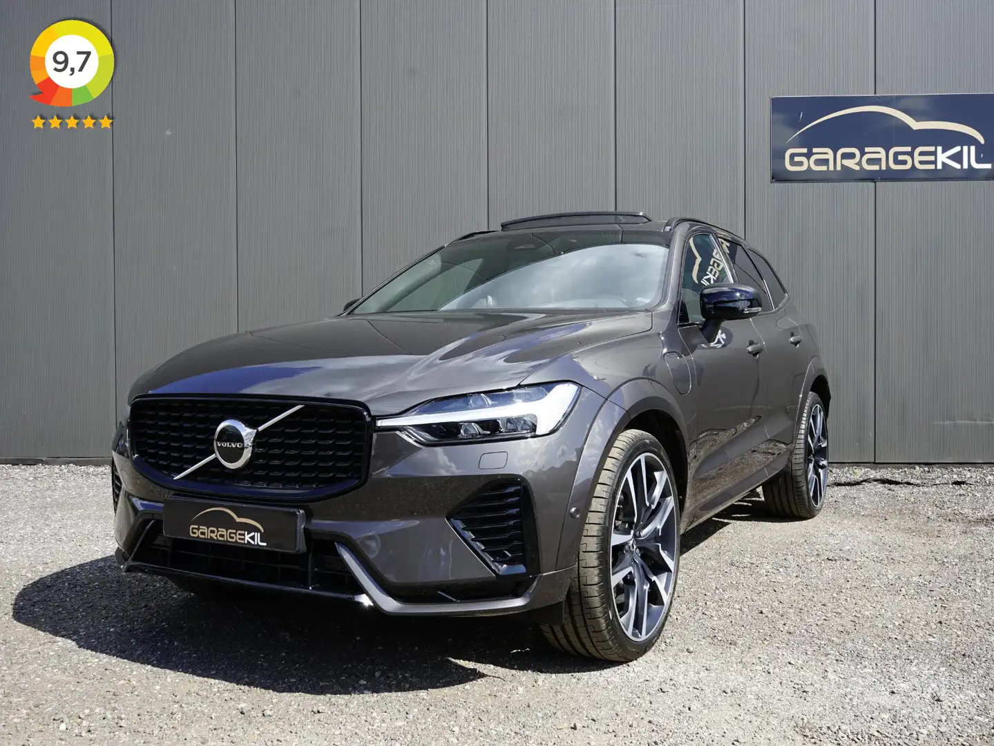 Volvo XC60 2.0 T8 Plug-in hybrid AWD R-Design Dealeronderh. / Grijs - 1