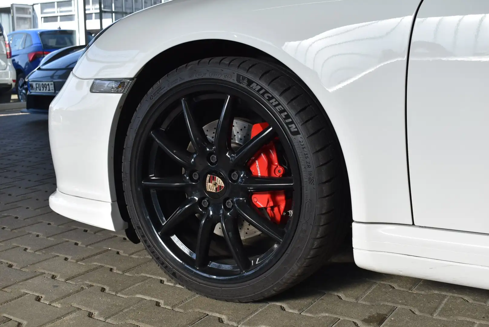 Porsche 911 997 Carrera 4S 3.8 Aero Kit Schiebedach Navi Blanc - 2