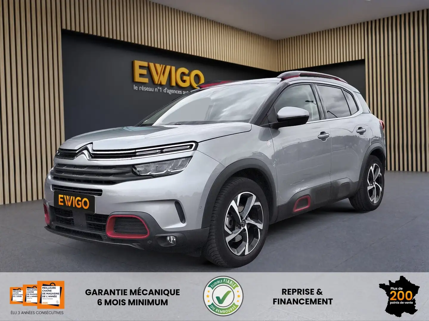 Citroen C5 Aircross 1.2 PURETECH 130 EAT8 C-SERIES / Entretien Constructeur / 1ère main - 1