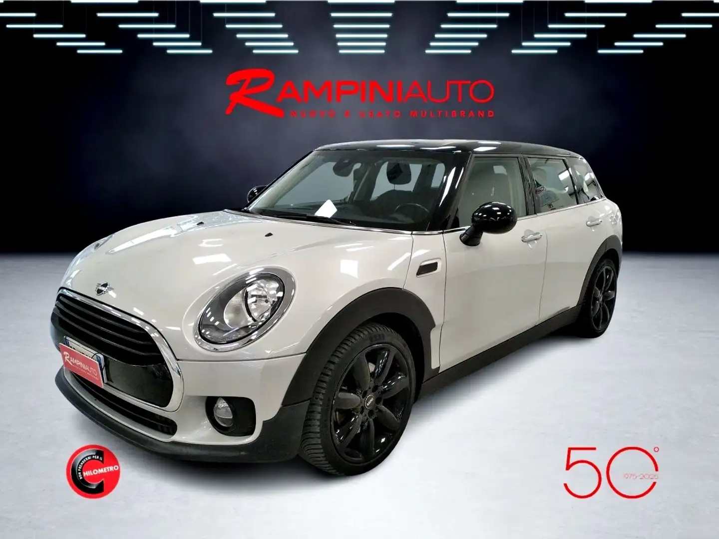 MINI Cooper D Clubman 2.0 Cooper D Boost Automatica 150 Cv Pronta Gris - 1