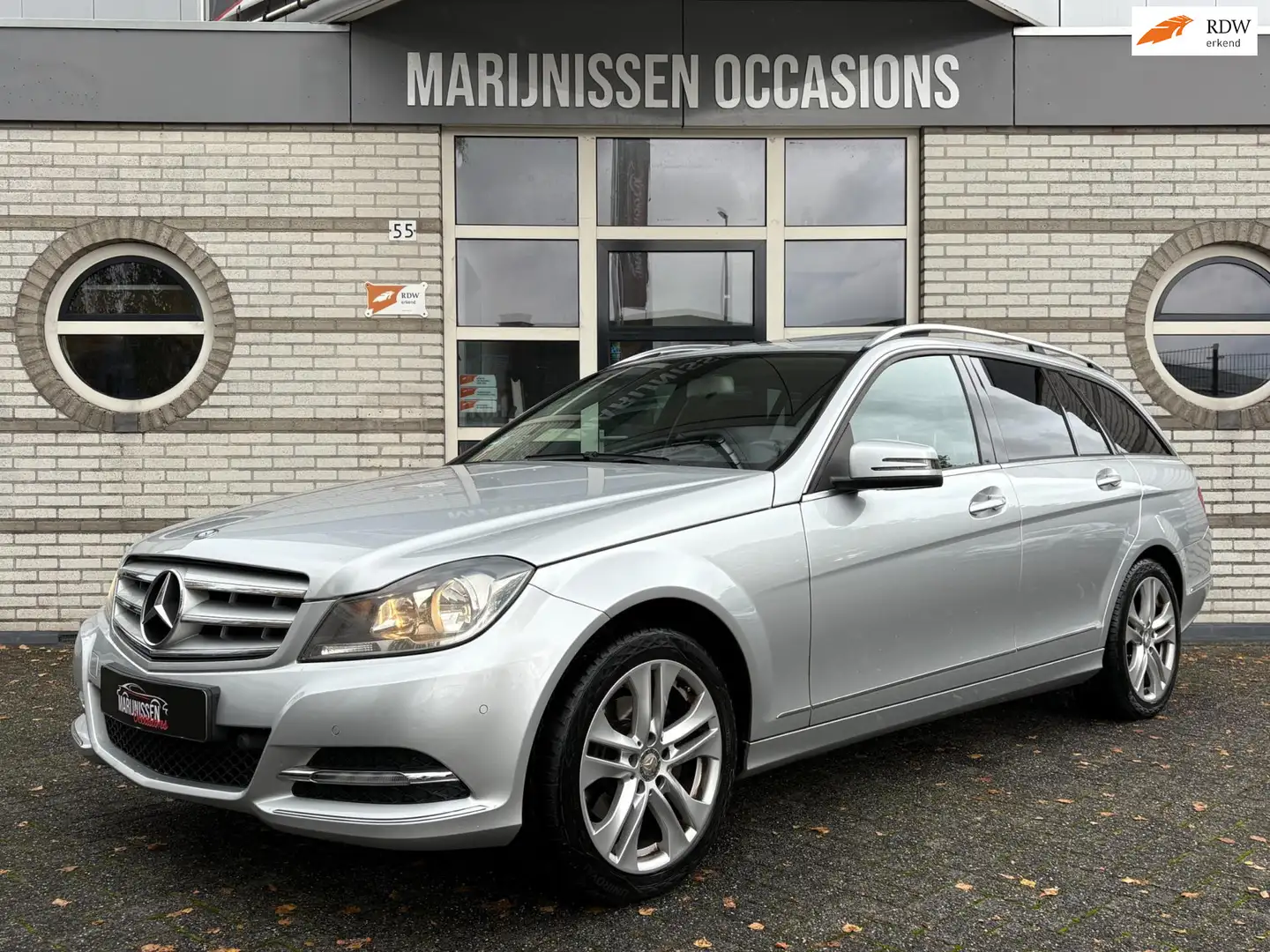Mercedes-Benz C 180 Estate Avantgarde |Pano,Navi,Stoelvw,PDC,Cruise| Zilver - 1