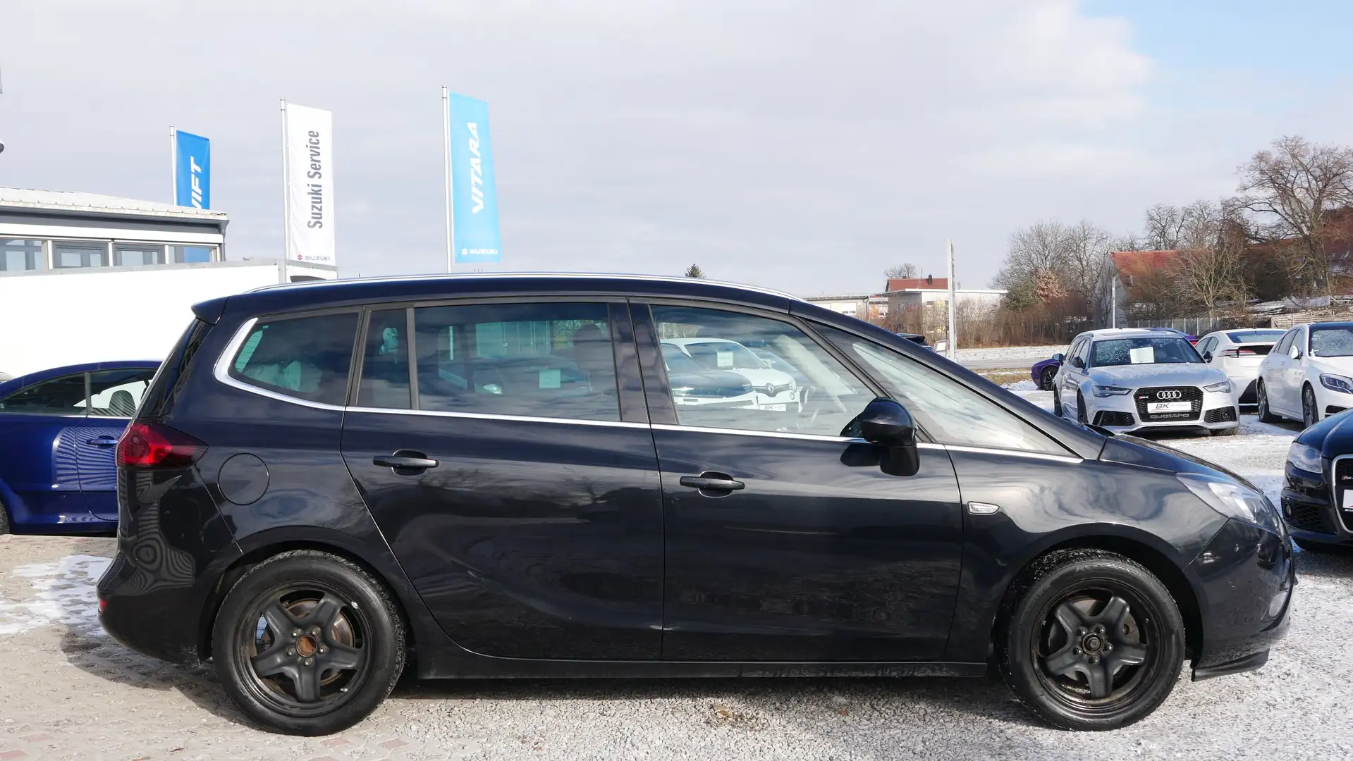 Opel Zafira Tourer 1.Hand Scheckheft Sitzheizung 2 Zonen Klimaaut Noir - 2