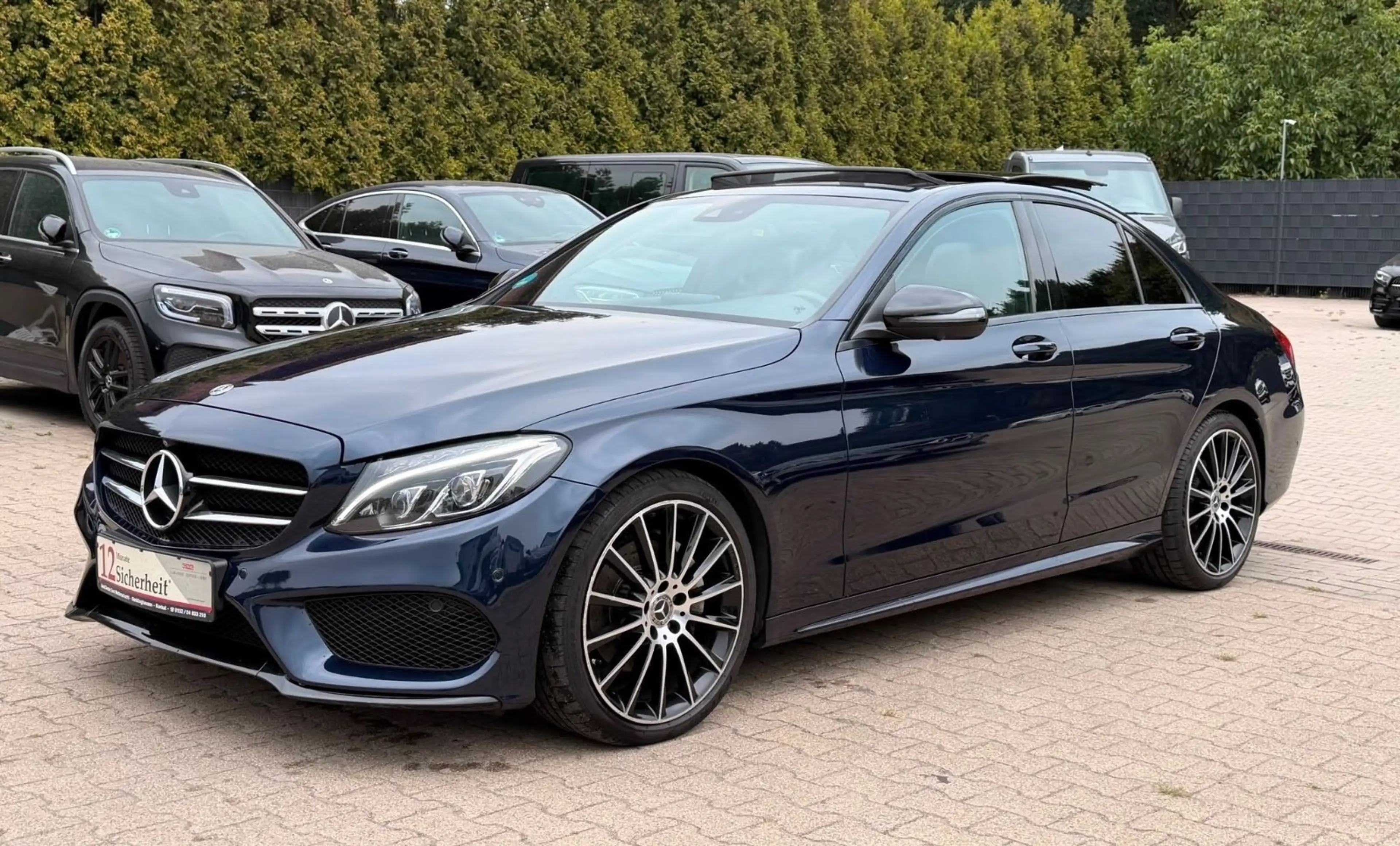 Mercedes-Benz C 180 d AMG LINE EDITION C-PANODACH-LEDER-360°CAM