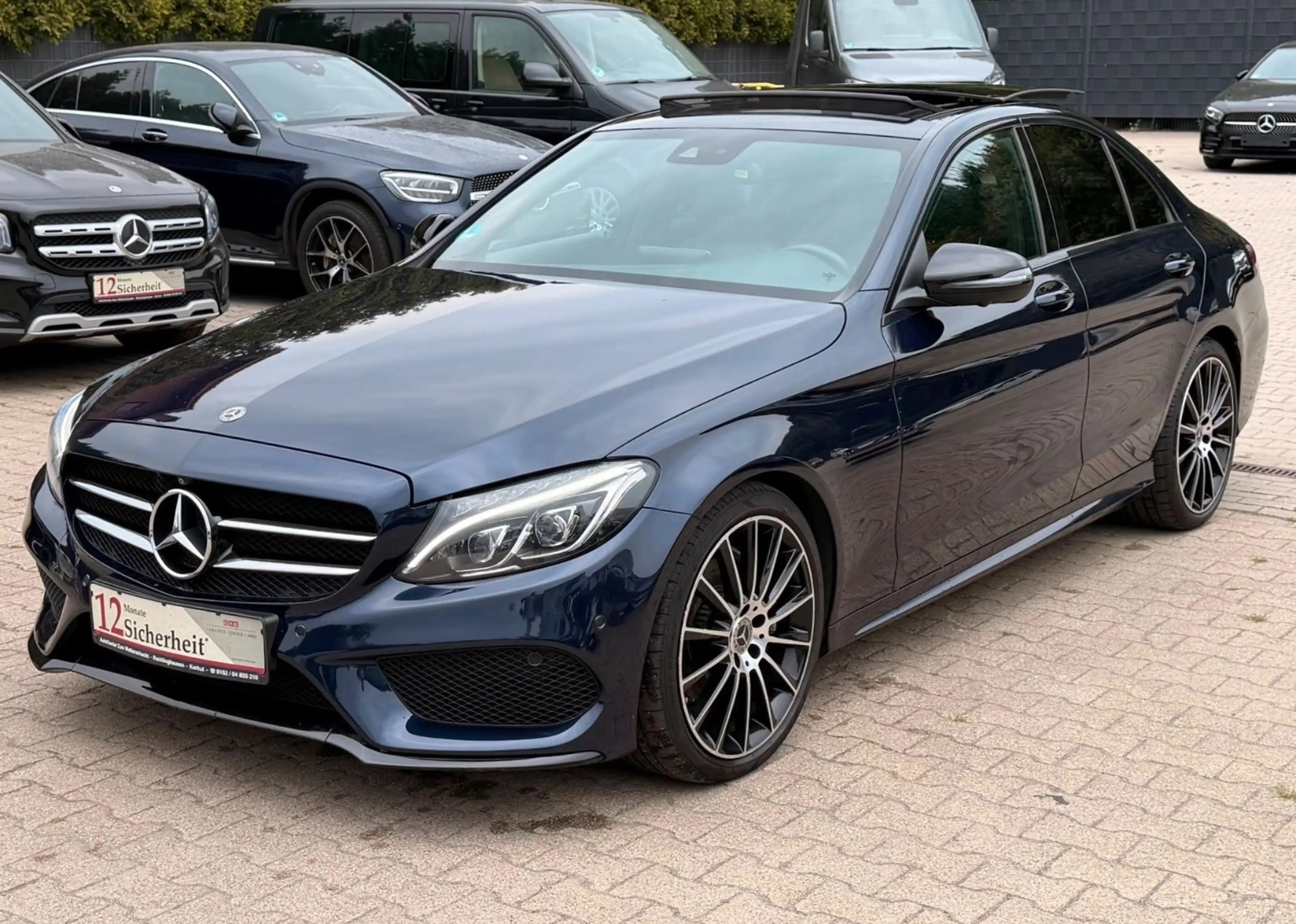Mercedes-Benz C 180 d AMG LINE EDITION C-PANODACH-LEDER-360°CAM — photo 2