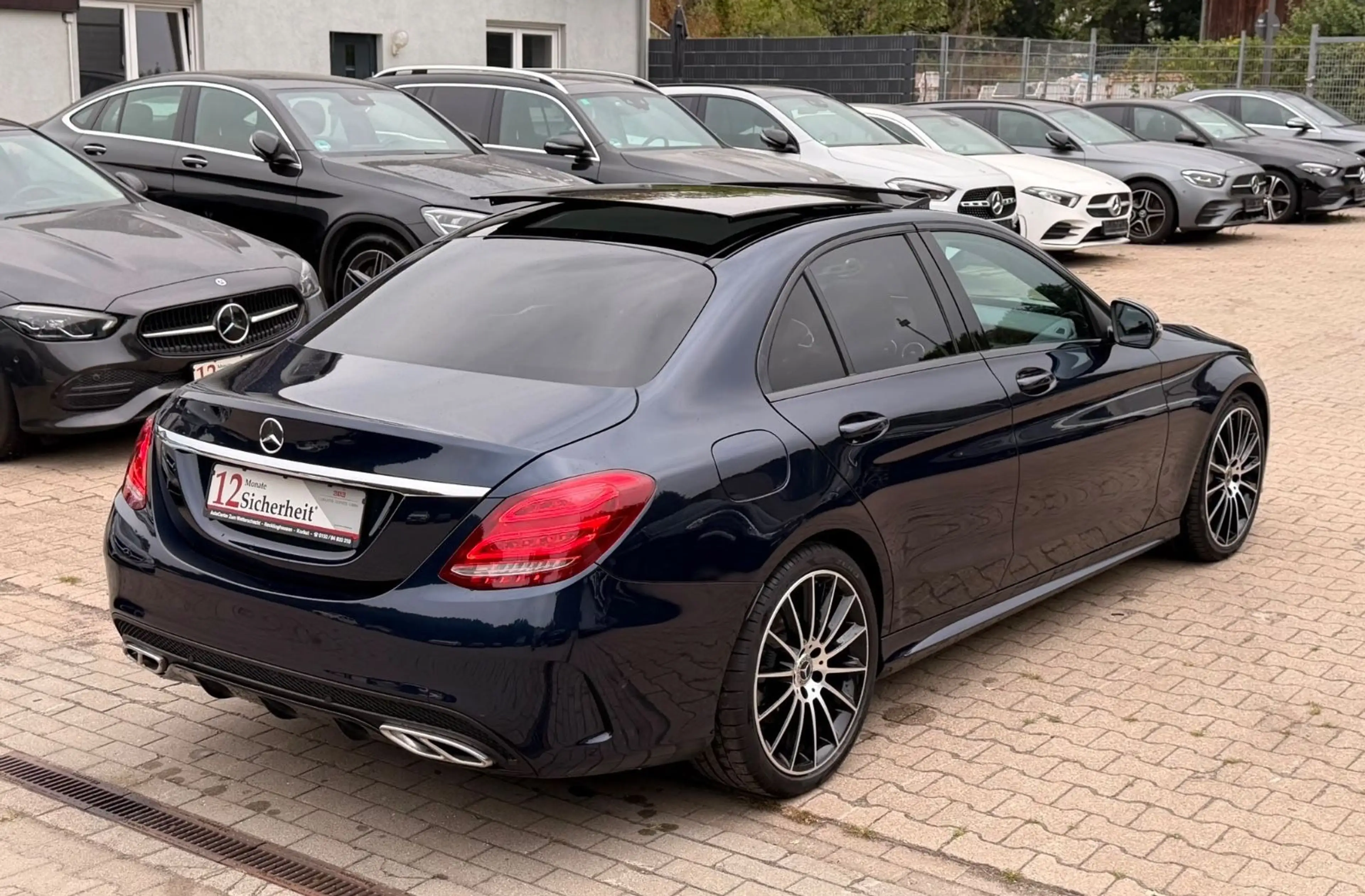 Mercedes-Benz C 180 d AMG LINE EDITION C-PANODACH-LEDER-360°CAM — photo 12