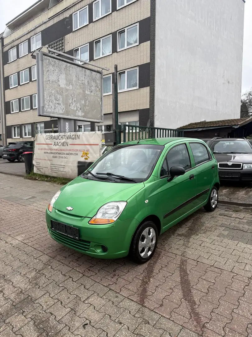 Chevrolet Matiz 70397 Km,Tüv+WSS+Bremsen hinten neu,Bj.2009,Efh Grün - 1
