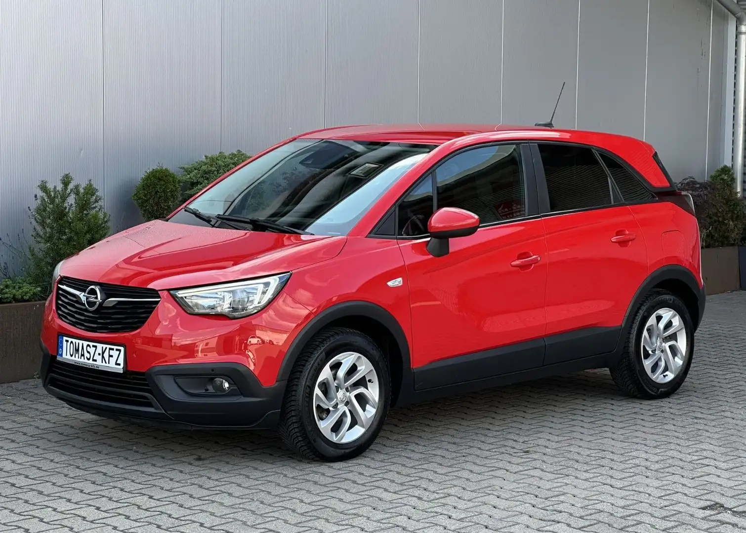 Opel Crossland X 1.2 16v Edition*AC*Temp*TÜV+Insp.NEU Rouge - 2