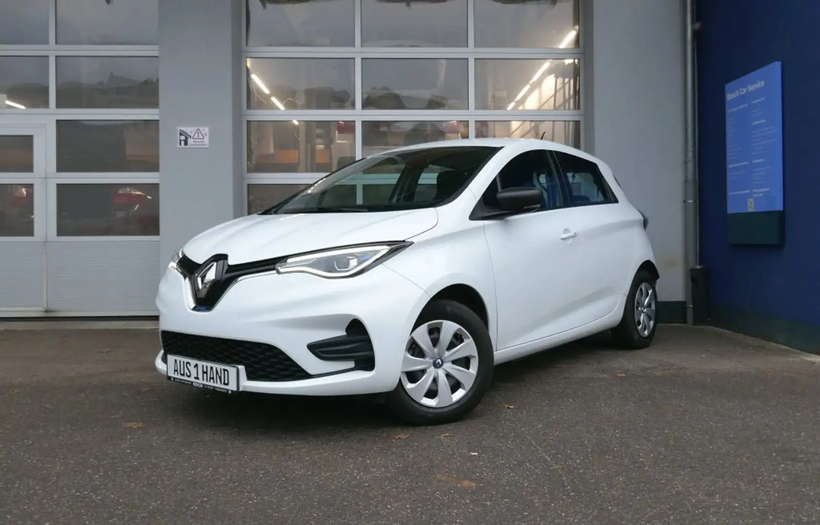Renault ZOE (Mietatterie) Z.E. 52 KW LIFE 92% SOH Blanc - 1