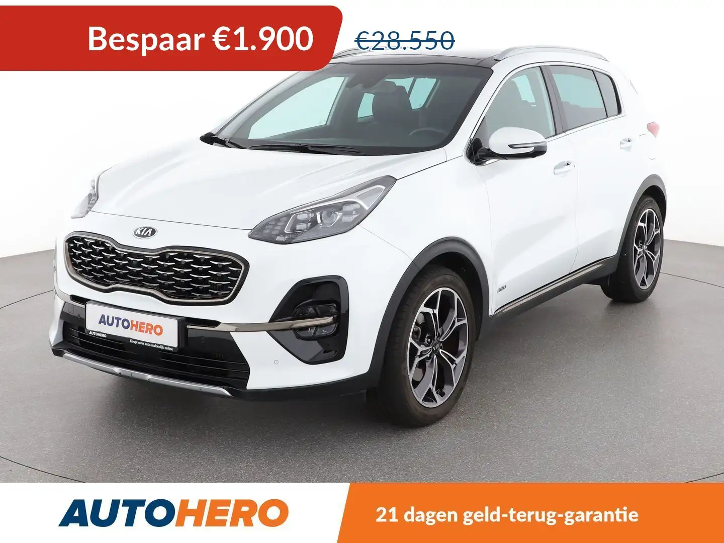 Kia Sportage 1.6 TGDI GT Line 4WD Blanc - 1