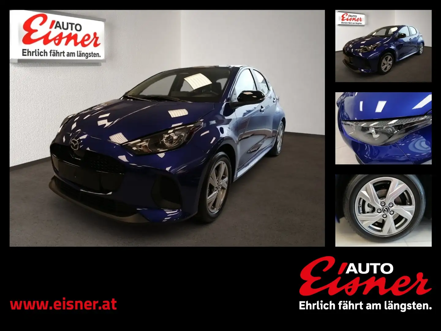 Mazda 2 HYBRID EXCLUSIVE LINE Blau - 1