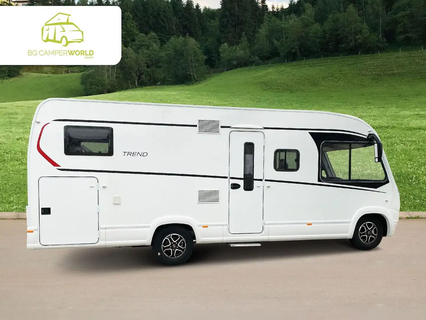 Dethleffs Trend I 7057 EBL Autom. Family Pak.  AHK  DuoCS Weiß - 2