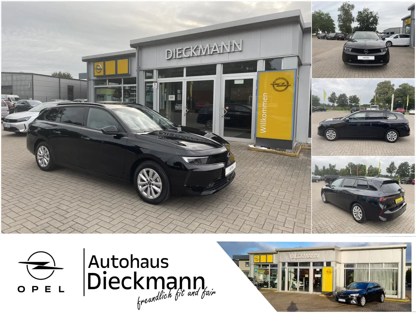 Opel Astra ST Edition SHZ RFK LED PDC LM Multimedia Schwarz - 1