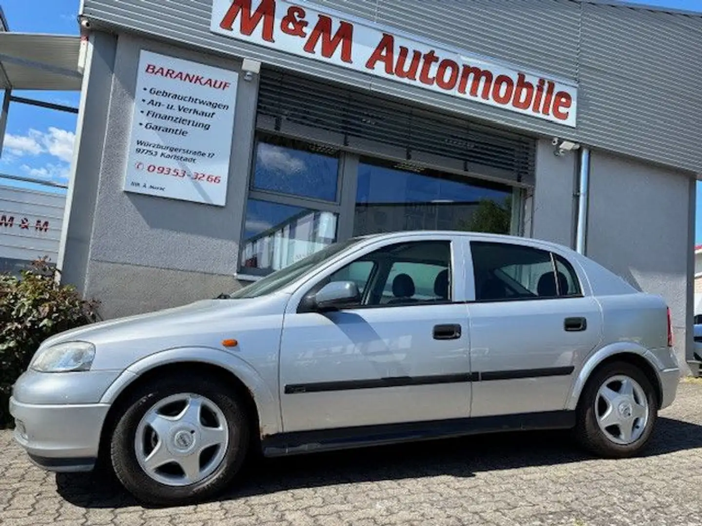 Opel Astra 1. 6i Lim. *Klima+el. GSHD+Alu+4-türig* Argintiu - 1