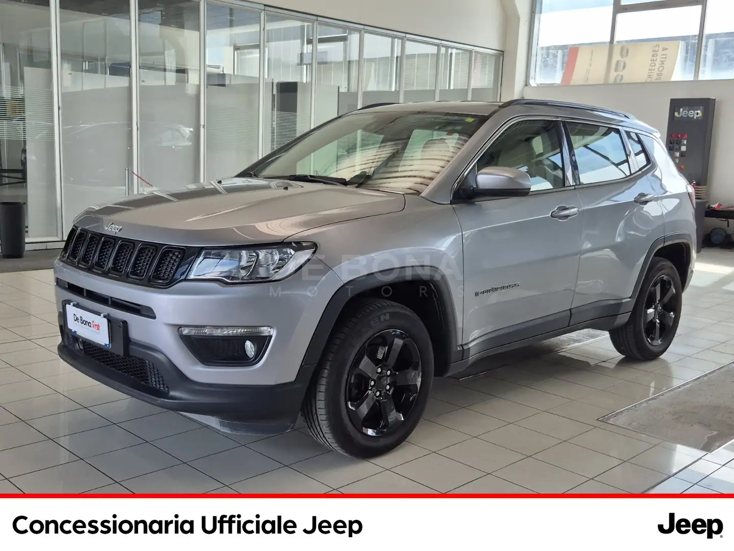 Jeep Compass 2.0 mjt longitude 4wd 140cv my19 Gris - 1