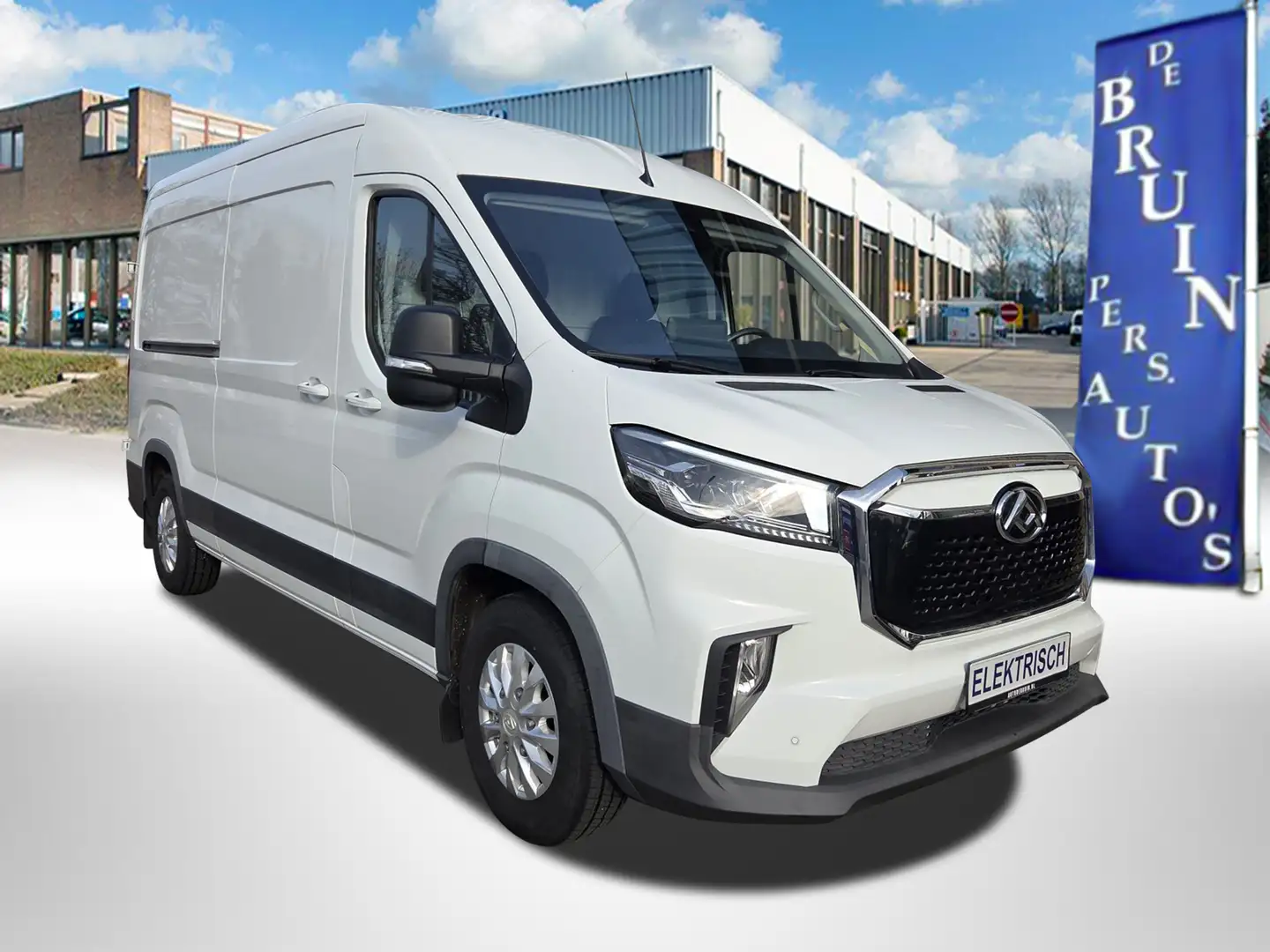 Maxus eDeliver 9 L3/H2 Links & Rechts Schuifdeur 72Kwh. Weiß - 1
