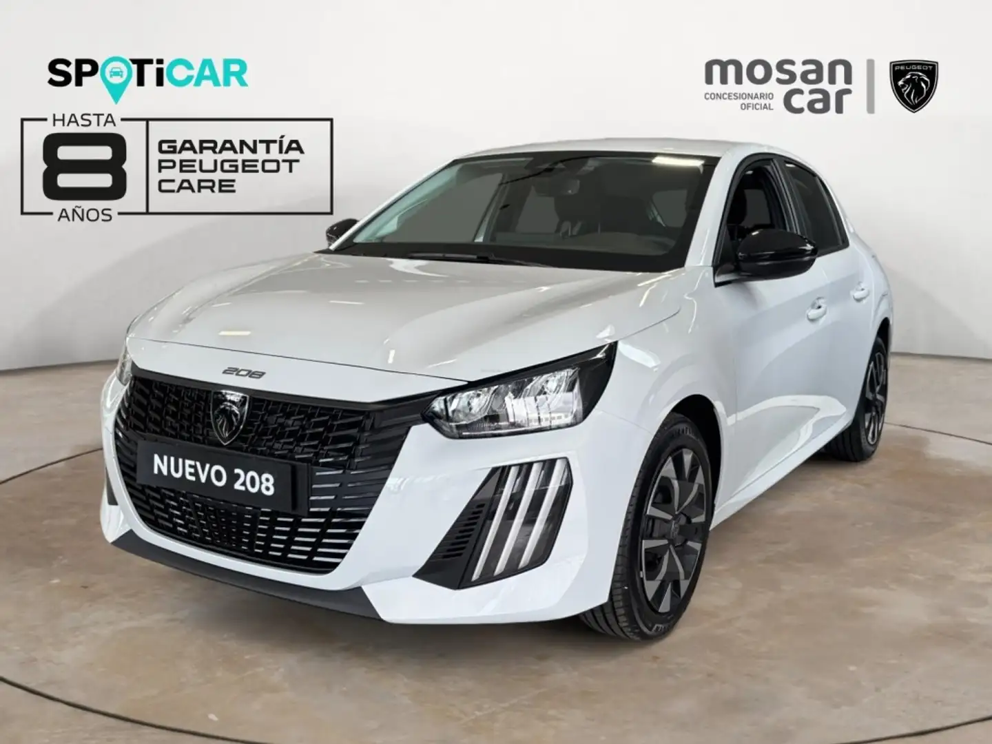 Peugeot 208 1.2 Hybrid Style e-DCS6 110 Blanco - 1