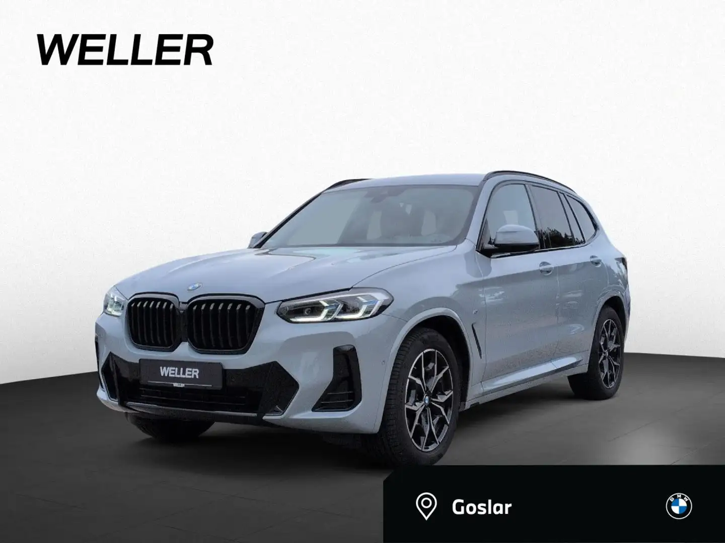 BMW X3 xD 20d M SPORT Laser DrivAssist HiFi Kam 19" Gris - 1