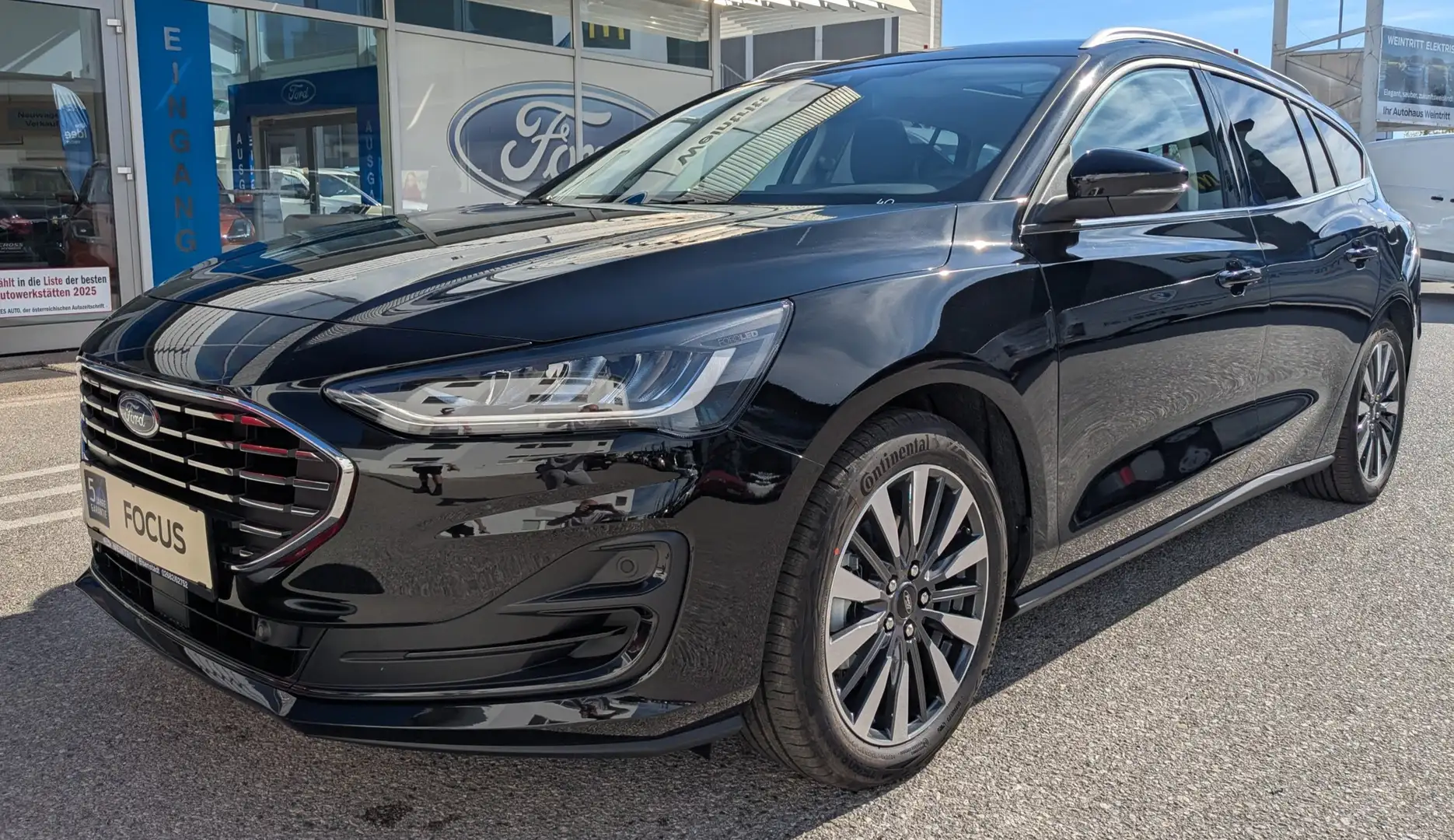 Ford Focus Titanium X     LP: € 42.340.- Schwarz - 2